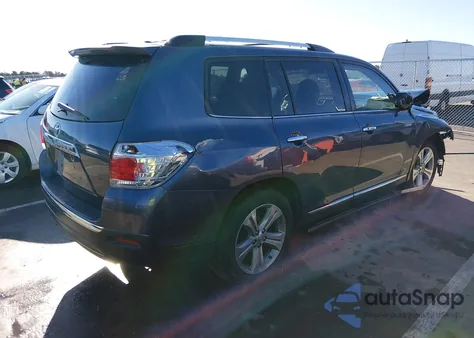 2012 Toyota Highlander Limited V6 z USA, uszkodzony, nr VIN 5TDDK3EH7CS145047